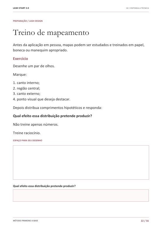 Página real: Mapeamento